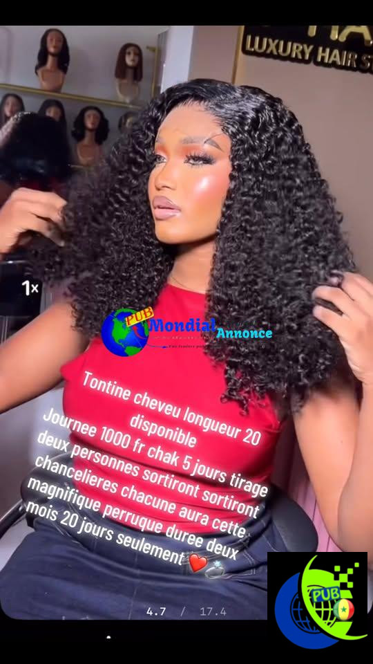 Tontine Perruque Cheveux Longueur 20 – Rejoignez-nous !