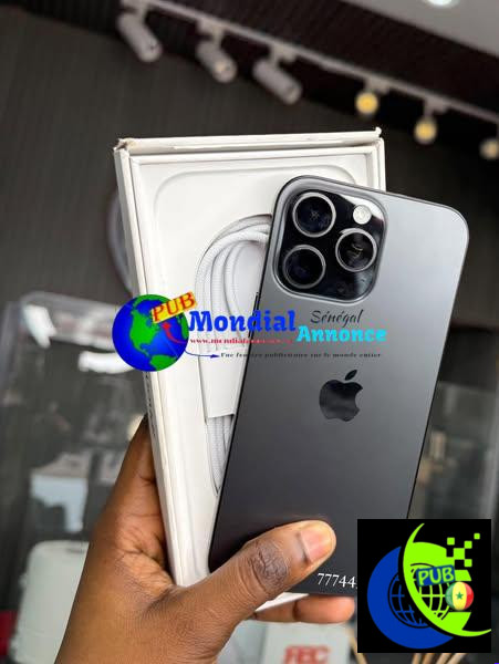 iPhone 16 Pro Max 256 Go – Neuf, Boîte Scellée & Garantie