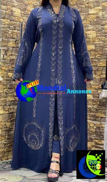 Abayas Dubai très chic Qualité Supérieure Disponibles Tailles 54 à 62
