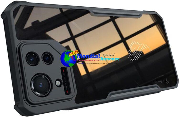 QJONSIU Étui Compatible avec ASUS ROG Phone 9 Pro, [Protection Airbag] Étui de Protection Transparent en PC + TPU Souple, Etui Anti-Rayures pour ASUS ROG Phone 9 Pro
