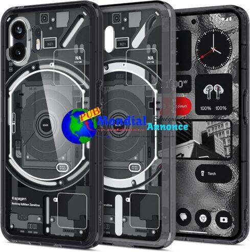 Spigen Ultra Hybrid – Coque transparente et résistante pour Nothing Phone (2) | Protection durable et design unique