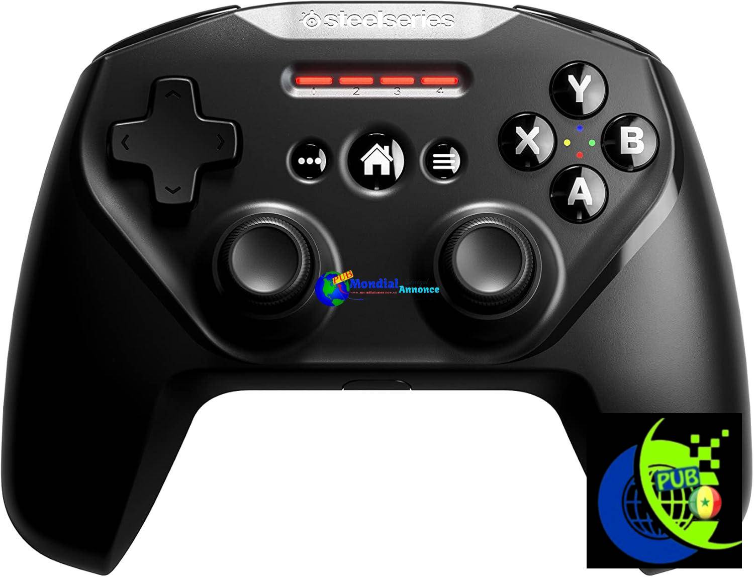 Steelseries Nimbus+, Contrôleur Gaming sans Fil, Rechargeable, pour Iphone, Ipad, Ipod et Apple Tv