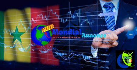 Businessman touching data analytics process system with KPI financial charts, dashboard of stock and marketing on virtual interface. With Senegal flag in background. Idées de business rentables au Sénégal en 2025 : Opportunités à saisir dès aujourd’hui