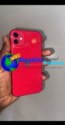 iPhone 11 64GO A Vendre – Écran et Batterie Neufs – Face ID Fonctionnel