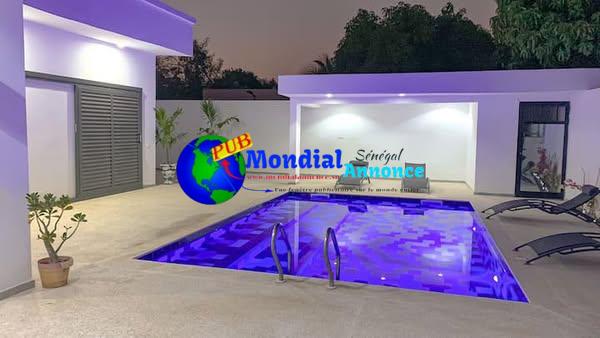 Location Villa de Luxe à Saly – Confort Moderne & Piscine Privée pour 70.000 FCFA