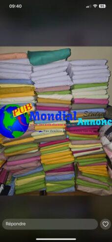 Parure de Lit Pur Coton 2m/2 – Drap Housse + 2 Taies, Livraison Disponible