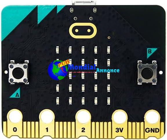 High-Tech Place Yahboom BBC Official New Micro: bit V2/V1.5 Board Carte séparée