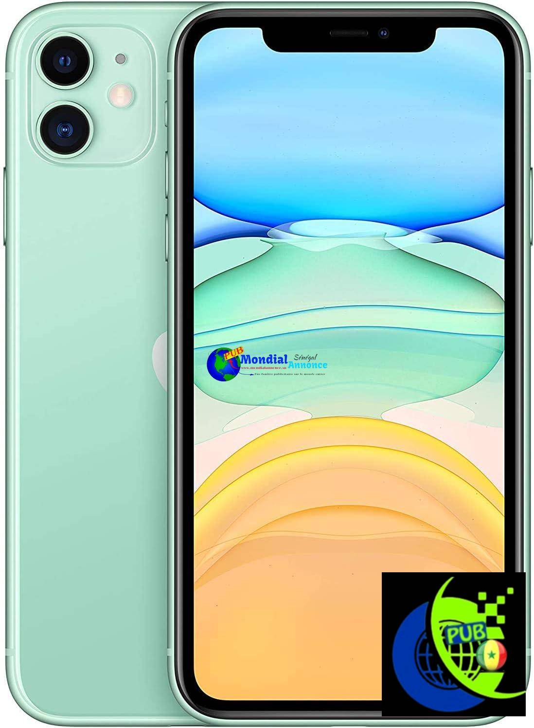 Apple iPhone 11, 64Go, Vert (Reconditionné)