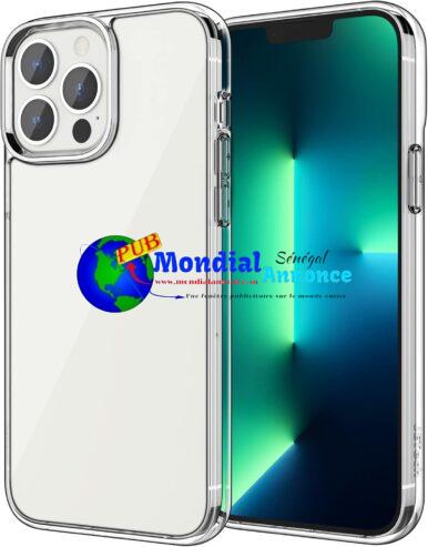 JETech Coque pour iPhone 13 Pro Max 6,7 Pouces, Anti-Jaunissement étui de Protection Transparente Antichoc, Housse Anti-Rayures (HD Clair)