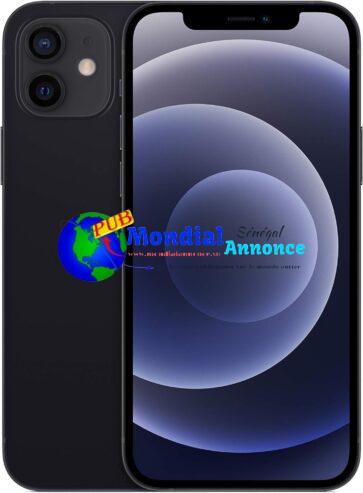 Apple iPhone 12, 64Go, Noir – (Reconditionné)