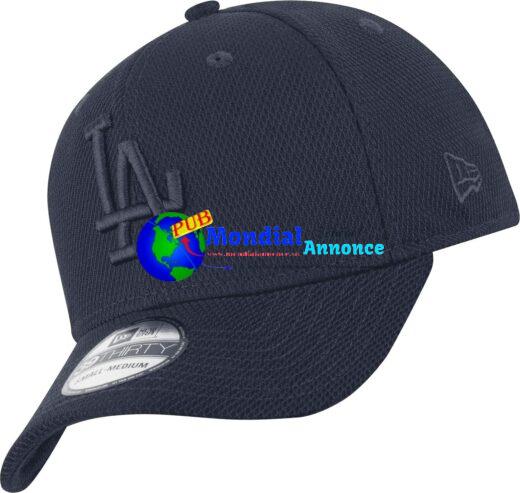 Casquette New Era 39Thirty Diamond Tech – LA Dodgers (Navy)