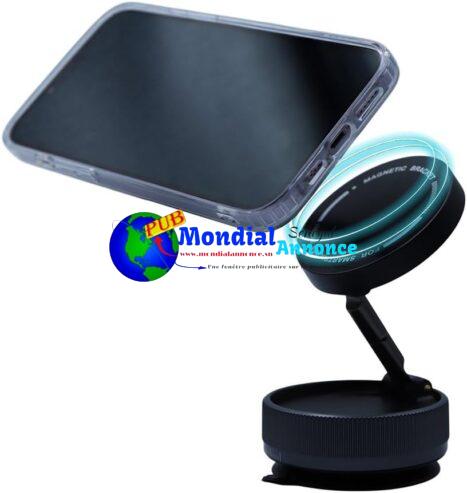 CEKA TECH Support de téléphone à Ventouse Magnétique Compatible avec I Kall Z2 New, Rotation 360°,[Ultra Puissante]