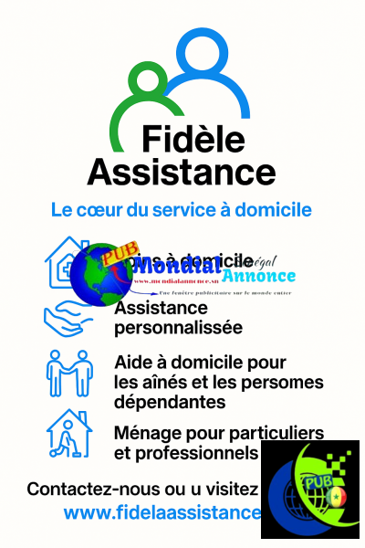 Soins, assistance et aide à domicile