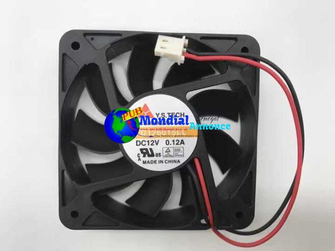 Silent Fan New Y.S. TECH FD126015LL DC12V 0.12A