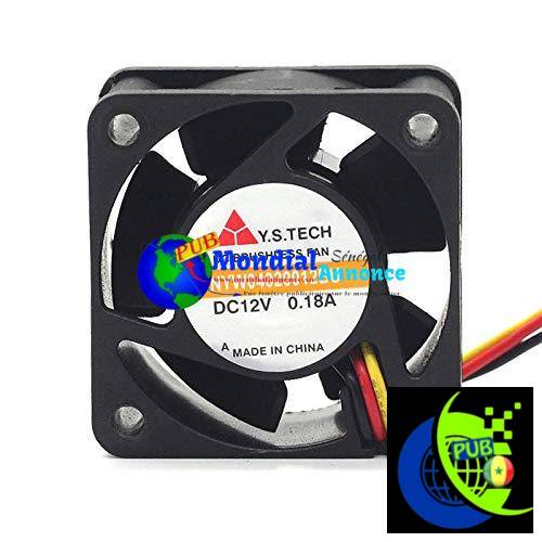 Ventilateur de Refroidissement Y.S.TECH 4 cm – 12V | 3 Fils