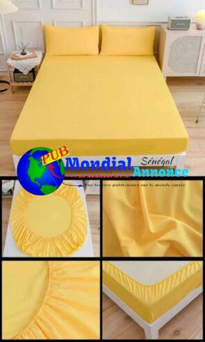 Drap Housse Pakistanais en Coton – Lit Double à 5 000 FCFA