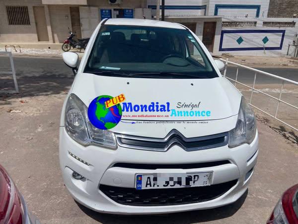 CITROËN C3 ANNÉE 2016 – Essence, Climatisée, Très Économique – 3.300.000 FCFA