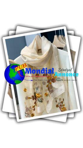 Foulards Organza de qualité disponible