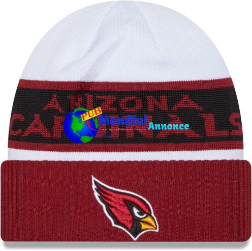 New Era NFL Sideline Tech Knit Bonnet Football Américain 2023/2024 Bonnet Hiver Capuchon Taille Unique Toutes Les équipes