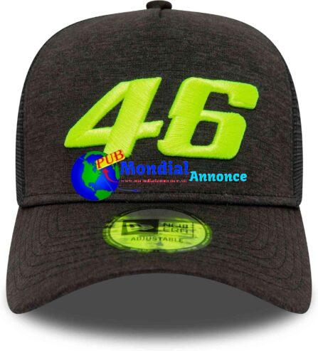 New Era VR46 Shadpw Tech Casquette camionneur Noir, Noir , Taille unique