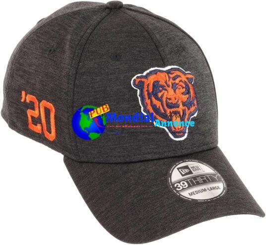 New Era NFL Casquettes 39Thirty Side Established Football Américain Été Noir