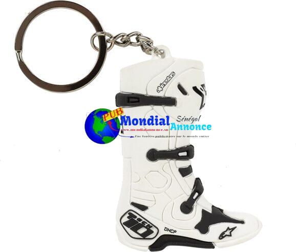 Porte-Clés Alpinestars Mixte New Tech 10 Boot , Blanc, Taille unique EU