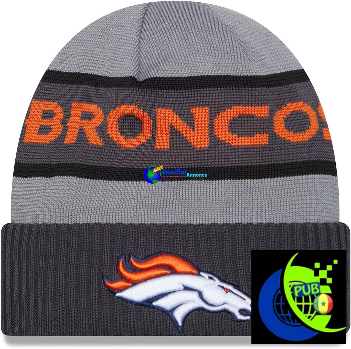 Bonnet New Era Denver Broncos NFL 2023 Sideline Tech Knit CW – Gris