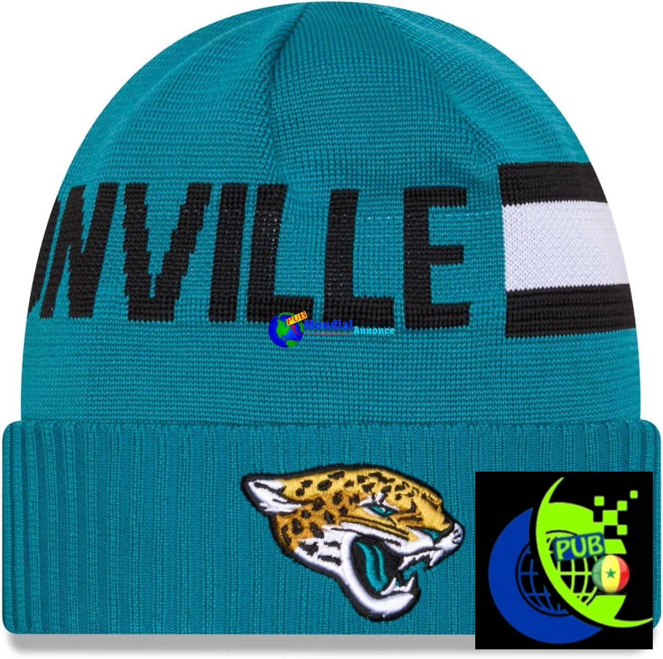 Bonnet en Tricot New Era NFL Sideline Tech – Jacksonville Jaguars