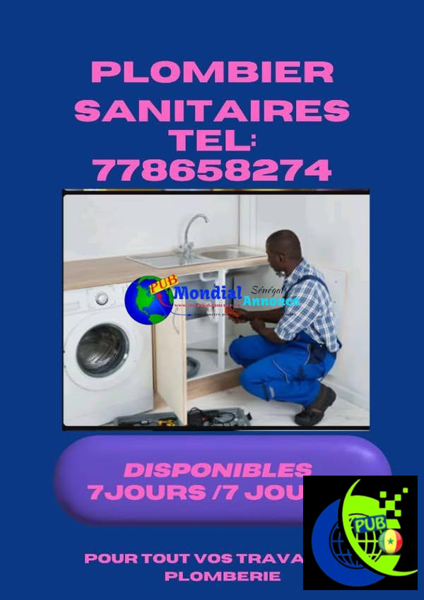 Plombier Professionnel à Dakar – Intervention Rapide 24h/24