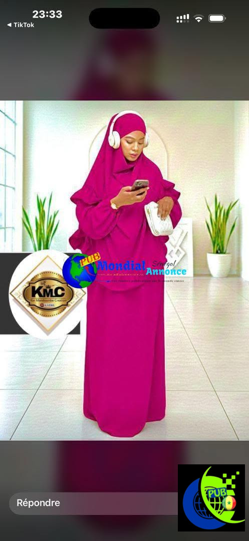 Robes khimar en promo tout à 4500f
