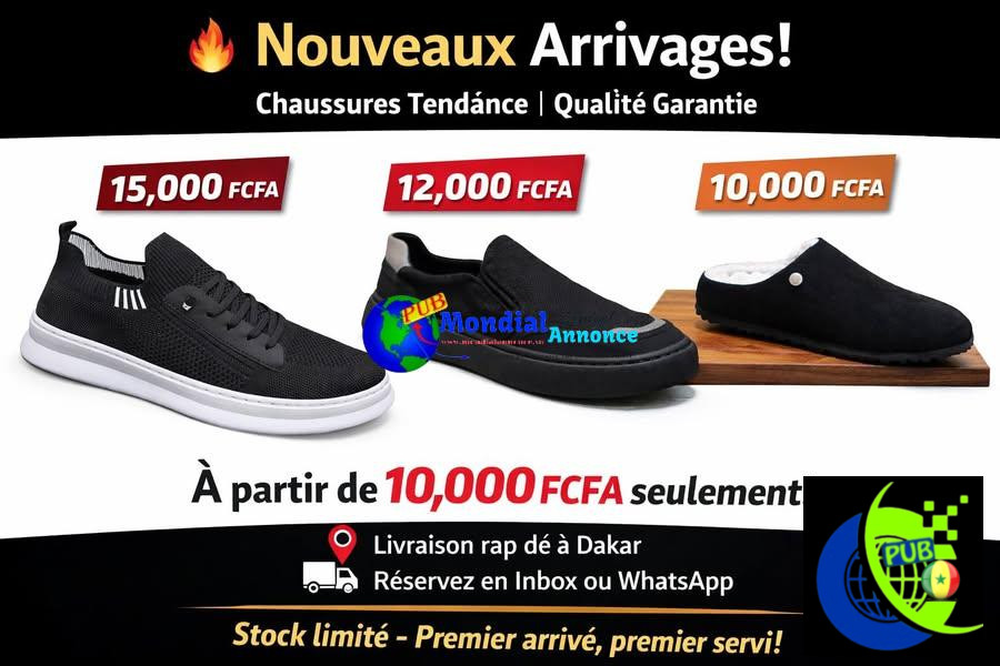 👟 Nouveaux Arrivages de Chaussures Tendance à Petit Prix