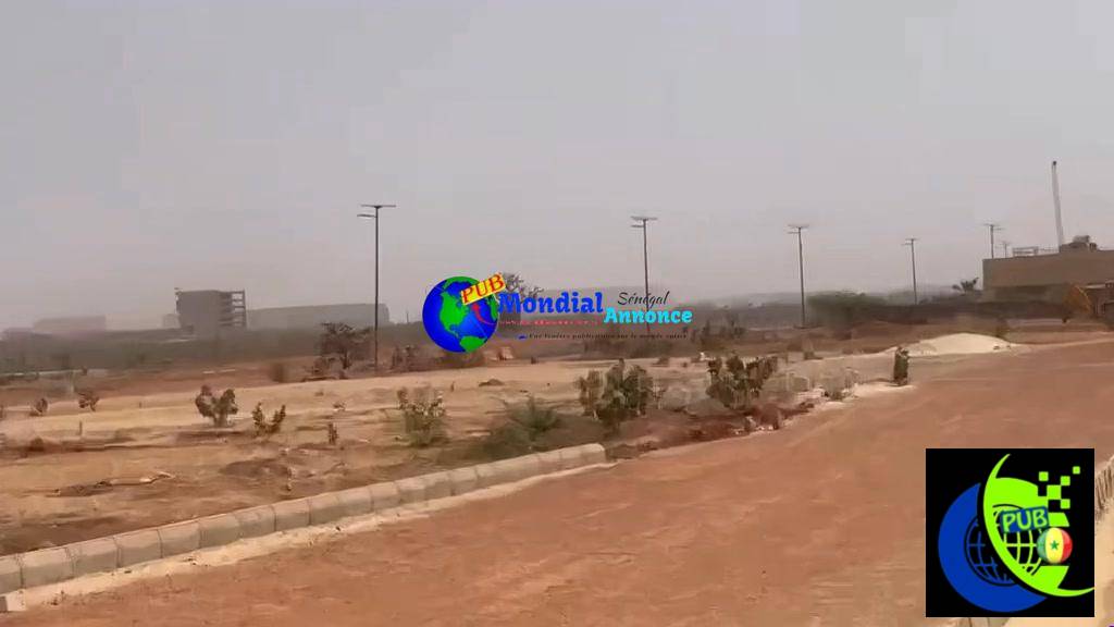 Terrains 150 m² à Diamniadio près du Stade Abdoulaye Wade – Paiement par moratoire