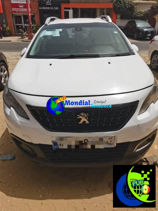 Peugeot 2008 Diesel Manuelle de 2016 avec une Moteur d’Origine Intact disponible à Dakar.