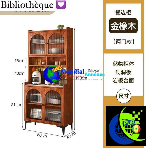Bibliothèque / Meuble de rangement en bois
