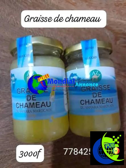 Graisse de chameau naturelle