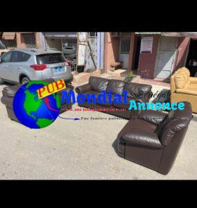 Salon en cuir 