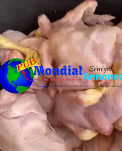 Poulets de Chair 1kg400