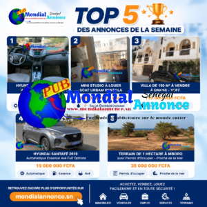 Top 5 Des Meilleures Annonces