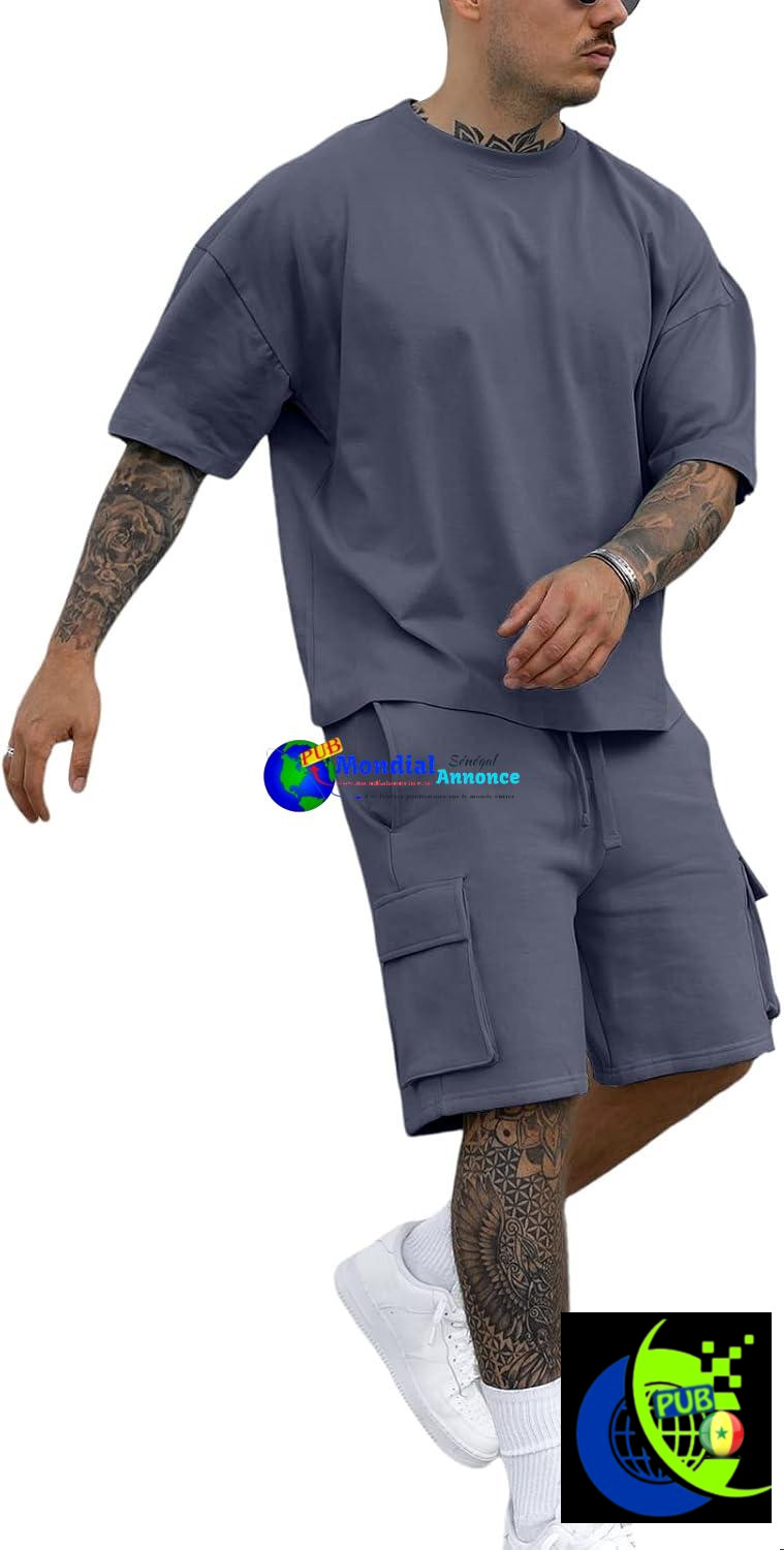 Vente : Ensemble 2 Pièces Homme Fastkoala – Survêtement d’été