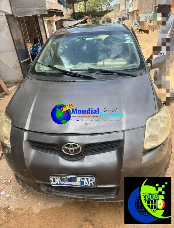 Toyota Auris 2009 Essence à vendre à Dakar – 1 300 000 FCFA