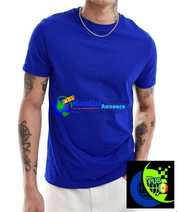 T-shirt Slim 100 % Coton–Confort et style au quotidien