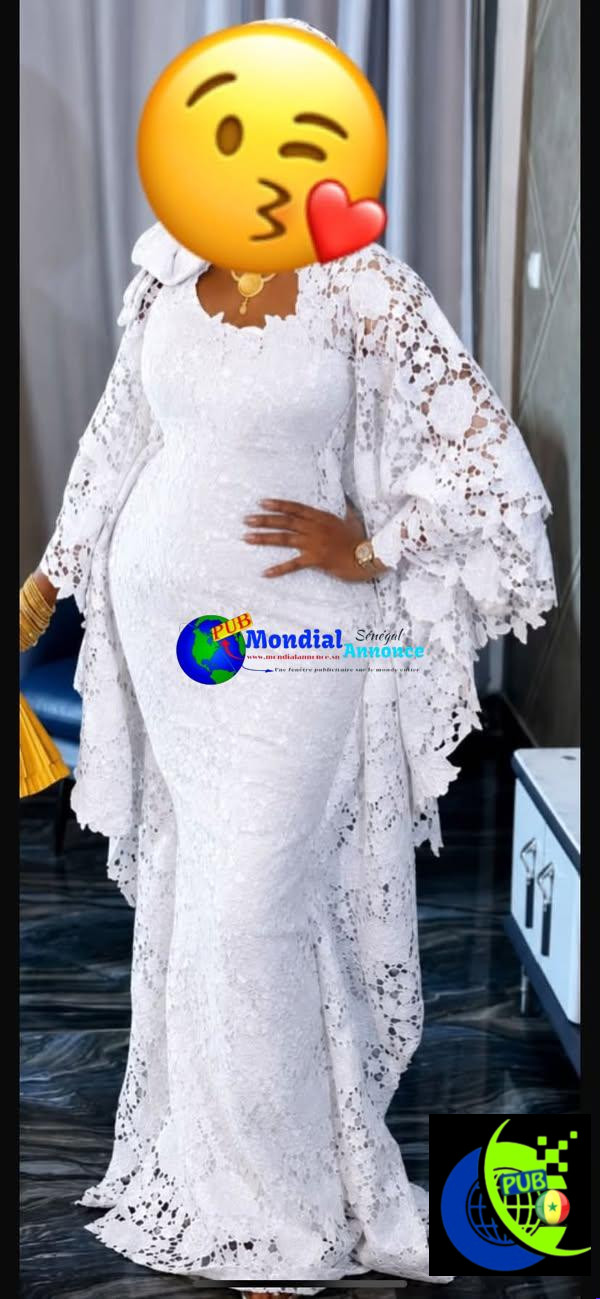 Robe tunique Djipur blanche à vider