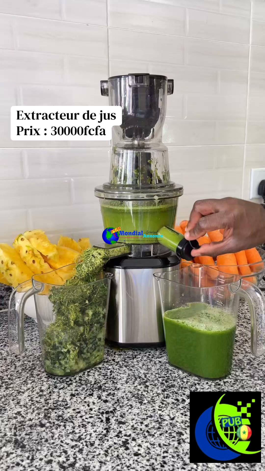 Extracteur de jus Slow Juicer à vendre à 30 000 FCFA