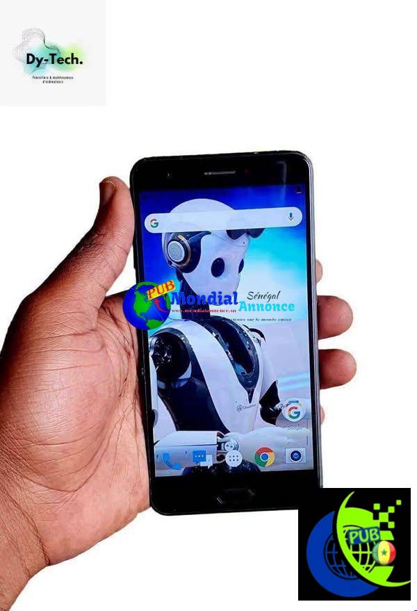 Smartphone CloudMinds A1-901 128 Go, RAM 6 Go, Double SIM Empreinte & Face ID á 30 000 FCFA