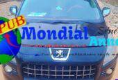 Peugeot 3008 Diesel Automatique de 2012 à vendre. Prix : 2 950 000 F CFA