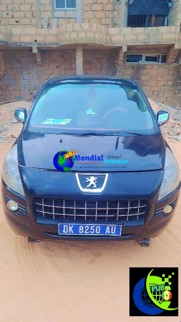 Peugeot 3008 Diesel Automatique de 2012 à vendre. Prix : 2 950 000 F CFA