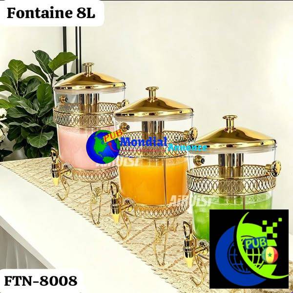 Promo Spéciale Magal–Fontaines à jus disponibles à 14 000 FCFA