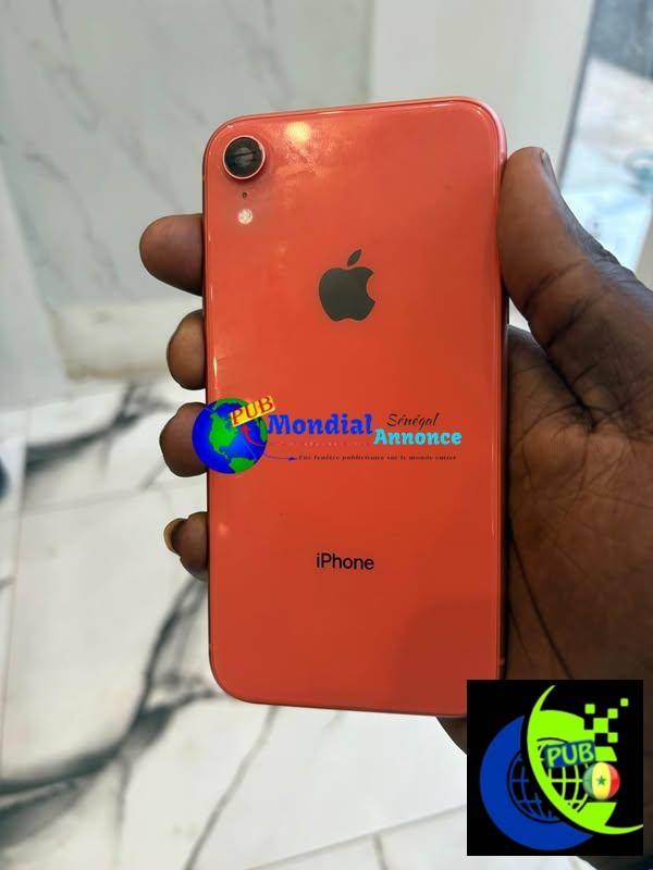 iPhone XR de 128 Go à vendre. Contact : 771831406
