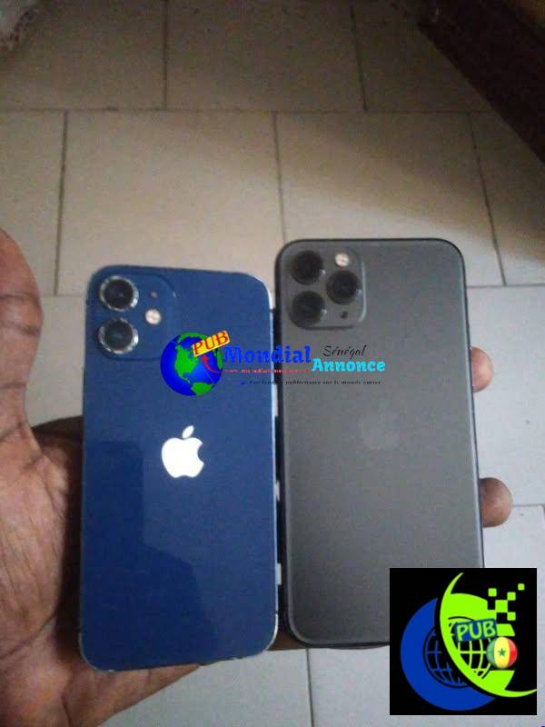 iPhones d’Occasion (iPhone 12 Mini & iPhone 11 Pro) disponibles à Dakar