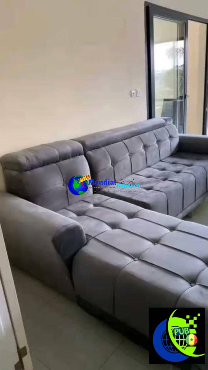 Salon en L moderne à vendre à 250 000 FCFA